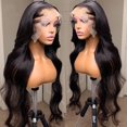 thumbnail image 1 of HD transparente 13x6 cuerpo ondulado encaje frontal pelucas de cabello humano brasileño Remy 30 pulgadas onda de agua 13x4 360 encaje Frontal pelucas para mujeres Tan Jianjun unisex, 1 of 1