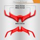 thumbnail image 5 of Carenado delantero Irfora Repuesto para Yamaha YAMAHA YZF R15 V3.0 V3 VVA 2017-2020 Carenado frontal de motocicleta con forma de pico, alerones aerodinámicos, ala de entrada de viento Irfora Carenado delantero, 5 of 7