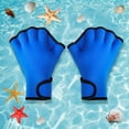 thumbnail image 4 of Guantes De Buceo Guantes de buceo de neopreno Equipo de entrenamiento ligero de medio dedo (Azul M) Ndcxsfigh Para Estrenar, 4 of 9