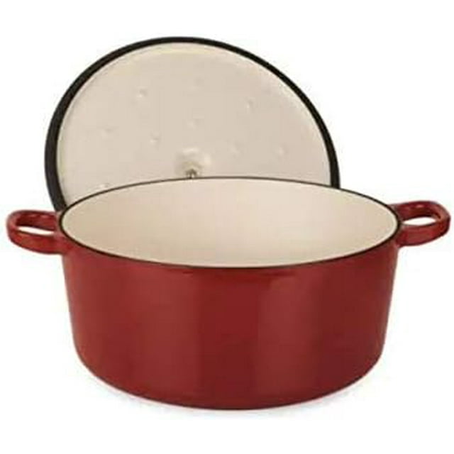 Cuisnart Faitout - Fonte Émaillée - 4,4 qt - Rouge