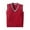 Red, variant on KHONTS Kids V-Neck Sleeveless Sweater Vest Baby Boys Girls Waistcoat Knit Sweater Vest for Spring Autumn Winter,Sizes 1-10 Years Red 90