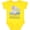 Yellow, variant on Inktastic My Nana Loves Me to the Moon and Back Elephant Family Boys or Girls Baby Bodysuit