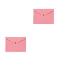 thumbnail image 2 of VONKY Durable Felt Folder Organizer For Artists And Crafters Clutter-free Organized File Document Bag pink 2Set, 2 of 6