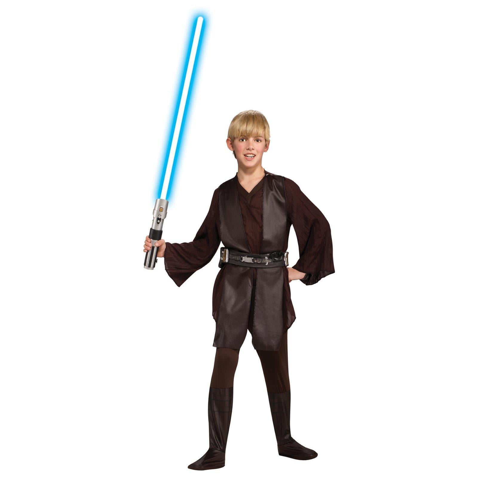 Jedi Knight Boys Costume Kids Disney Star Wars Fancy Dress Outfit Licensed 