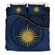 thumbnail image 1 of Juego de Funda Nórdica Isla Marshall - Escudo y Bandera Isla Marshall Azul Oscuro, 1 of 6