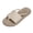 Beige, variant on Clearence Women’s Lightweight Vacation Sandals Outdoor Flip Flops Non-Slip Sole Cushioned Arch Support Breathable Travel-Ready Summer Slippers