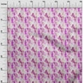 thumbnail image 2 of oneOone Polyester Lycra Fuschia Pink Fabric Liquid Drip Abstract Sewing Fabric By The Yard Printed Diy Clothing Sewing Supplies 56 Inch Wide, 2 of 4