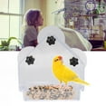 thumbnail image 4 of Transparent Window Bird Feeder, Window Bird Feeder Lightweight Detachable Tray Easy To Clean  For Finches For Robins For Home, 4 of 8