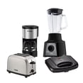 thumbnail image 1 of Combo Licuadora Tfal 8 Velocidades, Cafetera,Tostador y Sandwichera Color Negro, 1 of 5