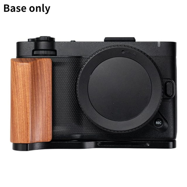 Camera Grip Wooden Handle Base Height-Enhanced Compatible with Nikon
