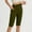 Army Green, variant on Women and Plus Size High Waist Biker Shorts, Full, and Knee Length Leggings with Pocket