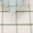 thumbnail image 6 of SAFAVIEH Montauk Bevin Checkered Area Rug, Ivory/Green, 6' x 9', 6 of 10