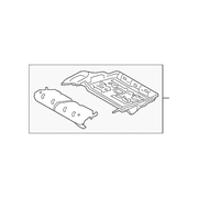 Genuine OE Ford Cushion Frame - GD9Z-5462526-AD