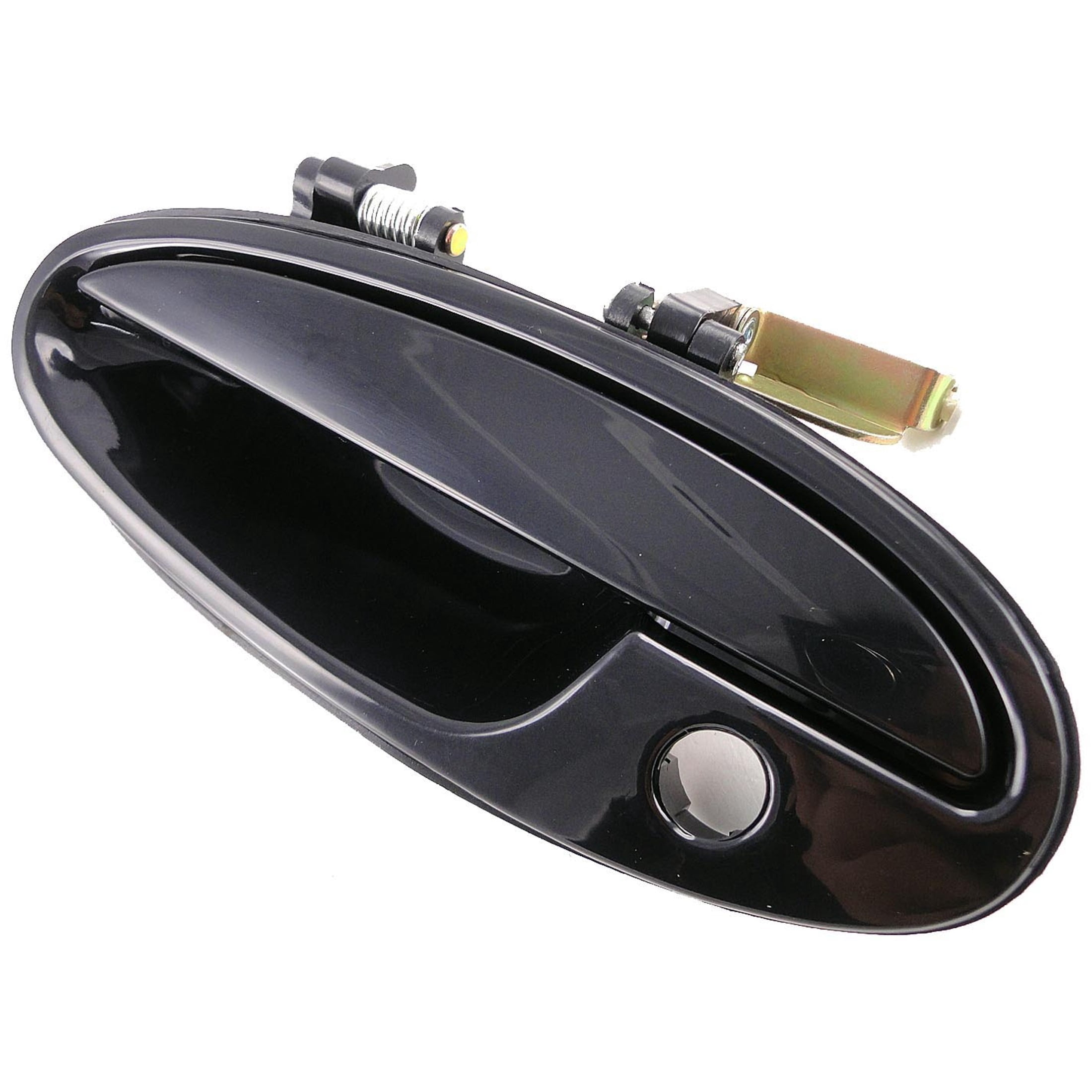 Dorman 82026 Front Driver Side Exterior Door Handle for Specific Buick / Oldsmobile / Pontiac Models, Smooth Black
