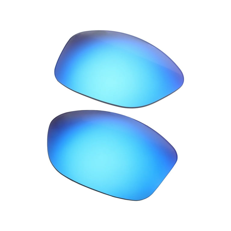 Walleva Ice Blue Mr.Shield Polarized Replacement Lenses for Oakley Cohort Sunglasses