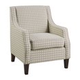 thumbnail image 1 of Topline Home Furnishings Accent Chair, Houndstooth Pattern, 1 of 5