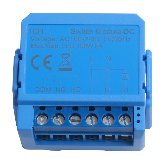 For Tuya for Zigbee Smart Switch Module Dc 24-32V/Ac100-240V Dry Contact Breaker