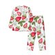 thumbnail image 1 of Fotbe Strawberry1 Pijama de Hombre con Estampado de Manga Larga, Conjunto de 2 Piezas, Ropa de Dormir Suave y Cómoda con Bolsillos-Medium, 1 of 7