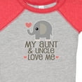 thumbnail image 4 of Inktastic Aunt and Uncle Love Me Nephew Boys or Girls Baby Bodysuit, 4 of 5