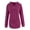 Purple, variant on VANLOFE Casual Hoodies,Women's Hooded Solid Color Long-sleeved Sweatshirt Casual Blouse Pullover Tops S-2XL