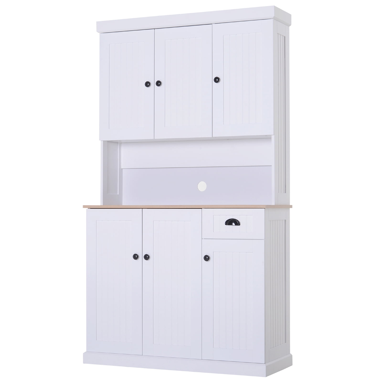 Homcom Microwave Storage Pantry Cabinet at Kitchen Pantry Cabinet