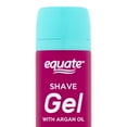 thumbnail image 2 of (4 pack) Equate Women's Shave Gel with Argan Oil, Coconut, 7 oz, 2 of 10