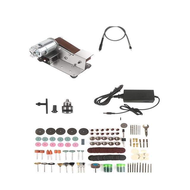 Belt Sander Machine DIY Polishing Grinding Machine Electric Belt Sander Cutter Edges Sharpener Sander Polisher ,Wide Use