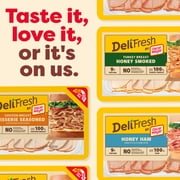 Oscar Mayer Deli Fresh Honey Smoked Turkey Breast Sliced Deli Meat, 1 Pack, for Sandwiches and Easy Lunches, Made With 100% Turkey Breast, No Artificial Preservatives, 9 oz