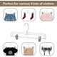 thumbnail image 3 of Perchas para pantalones con pinzas House Day plástico Paquete de 12 transparentes 14 pulgadas, 3 of 8