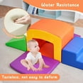 5 Pcs Foam Climbing Blocks for Toddlers, Linor Foam Play Set for 13