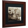 thumbnail image 2 of Trademark Fine Art "Tuscany Caffe I" Canvas Art by Alan Blaustein, Black Matte, Wood Frame, 2 of 4