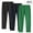 Green, variant on Spazoro Kids Girls Sweatpants, Warm Solid Color Fall Winter Casual Skinny Leggings for Toddler Girls Blue Size 5 T
