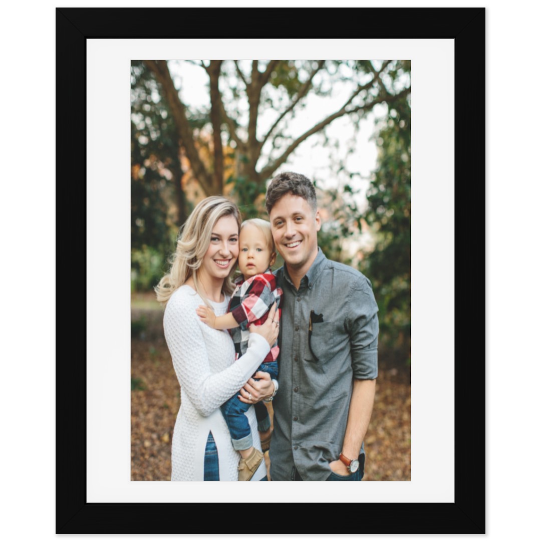 12x18 Matted Photo Print in 16x20 Frame