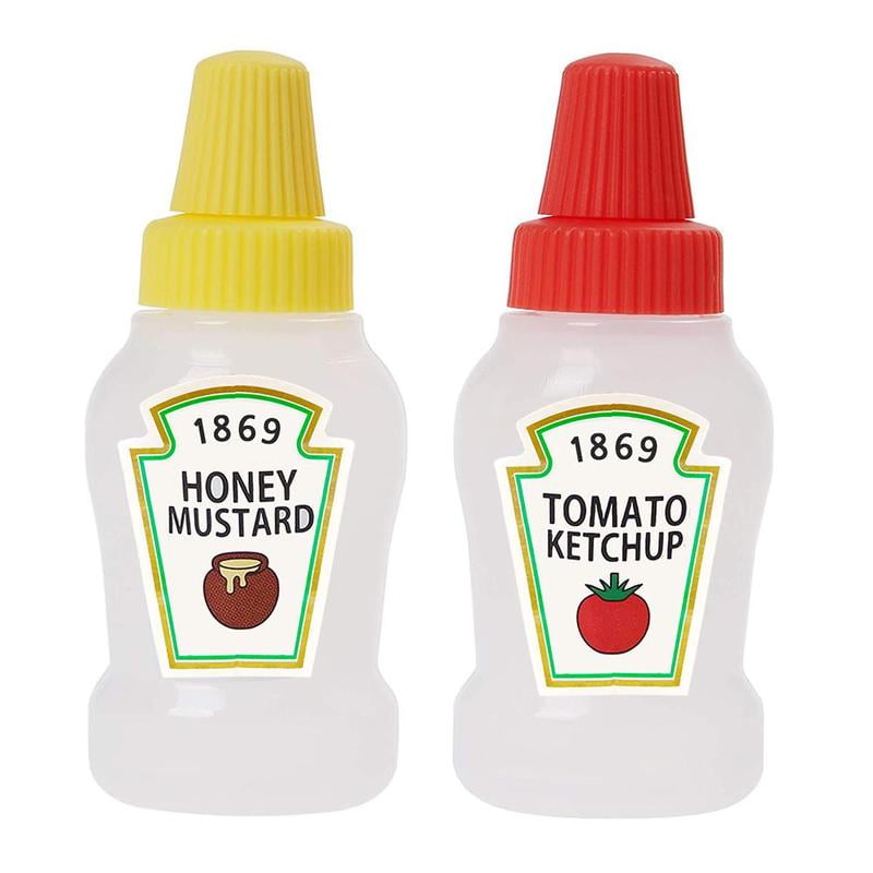 Ketchup Empty Squeeze Bottle Home Kitchen Container Salad Tool Sauces Dispenser 