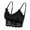 C129/Black, variant on XIYON Women Soft Comfortable Bra Women One Size Vest Crop Wireless Bra Lingerie V Neck Bra Camisole Crop Top Comfy Bra