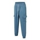 thumbnail image 5 of Pantalones cargo para hombre con cordón elástico en la cintura, pierna recta, bolsillos laterales y traseros, poliéster ligero, para uso informal/deportes al aire libre, tallas S-XXL, 5 of 8