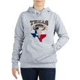 thumbnail image 1 of CafePress - Bull Skull Texas Pride - Women's Hooded Sweatshirt, 1 of 1