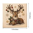 thumbnail image 3 of Kojanyu DIY Christmas Pearl Bead Painting Kit, Framed Canvas Rhinestone Art Set with Instructions, Holiday Crafts for Adults Home Wall Decor Gift., 3 of 6