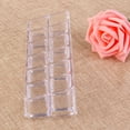 thumbnail image 5 of unbranded Soporte Acrílico Transparente Con 12 Compartimentos Para Organizar Cosméticos Variados, 5 of 5