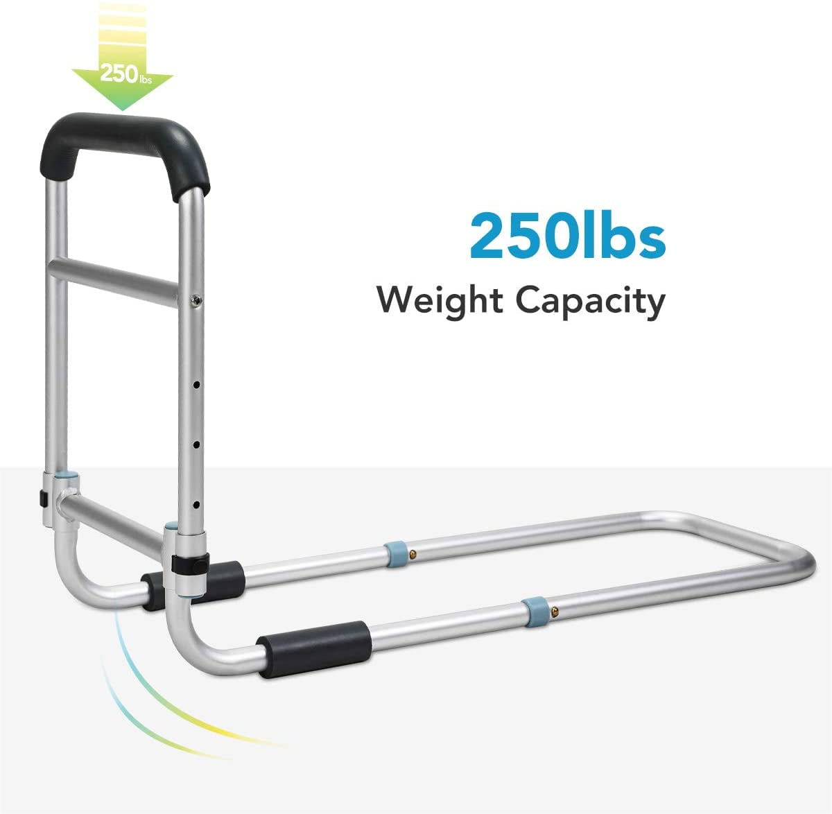 Buy Oasisspace Bed Rail, Bedside Fall Prevention Grab Bar Mobility Aid