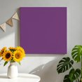 thumbnail image 2 of Canvas Wall Art, Purple Framed Canvas Prints for Bathroom Kitchen, Modern Farmhouse Solid Purple Elegant Gallery Wrapped Wall Decor for Home Office, Gifts, 10"x10" Ship Next Day, 2 of 9