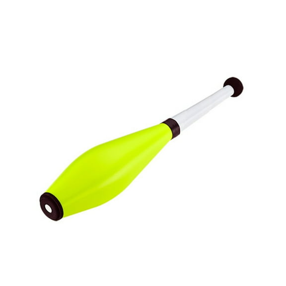Henrys Delphin Flow Training Juggling Club (1) Single Juggling Club (Yellow with White Handles)