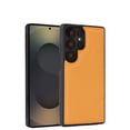 thumbnail image 4 of Magnetic For Samsung Galaxy S24 Ultra Phone Case,Compatible With Wireless Charging,Lychee Pattern PU Leather Back,Shockproof PC + TPU Hybrid Anti-fall Drop Protection,Rugged Thin Phone Case,Orange, 4 of 7