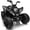 Black3, variant on Letsgokid Kids ATV 4 Wheeler, 24V 2 Seater Electric ATV Ride On Toy for Big Kids with 110lb Weight Capacity, 200W Motor, 3.7Mph Max Speed, Spring Suspension, LED Lights, Music