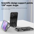 thumbnail image 3 of for iPhone 17 Case Waterproof, Built in Screen Protector Dropproof Dustproof Shockproof Full Body Protective Rugged Compatible with Magsafe Ring Kickstand Heavy Duty Phone Case, Gray, 3 of 9