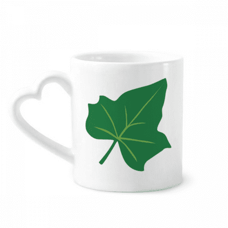 

Birch Cartoon Mug Coffee Cup Pottery Cerac Heart Handle 12oz