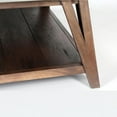 thumbnail image 3 of Alaterre Brookside 48"W Wood and Concrete-Coated Top Wood Coffee Table, 3 of 16