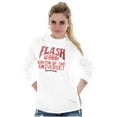 thumbnail image 3 of Flash Gordon Logo Vintage Comic Hero Long Sleeve TShirt Men Women Brisco Brands X, 3 of 6