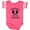 Football Pink and White, variant on Inktastic Grandma Little Cowgirl Baby Clothes Girls Baby Bodysuit