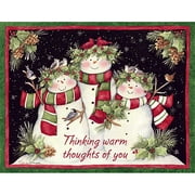 Lang "Snowmen Family" Boxed Christmas Cards